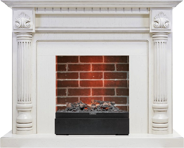 Dimplex Edinburg очаг Juneau орех/кирпич_1