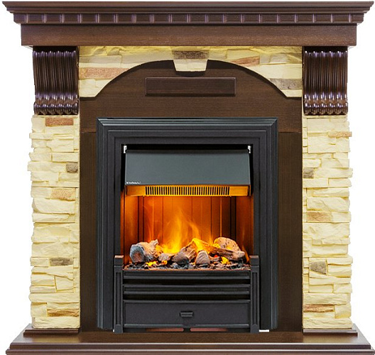Dimplex Dublin очаг Brookline Black дуб/сланец_1